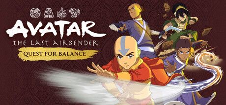 Avatar The Last Airbender: Quest for Balance box art for Playstation 5